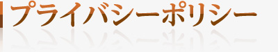 プライバシーポリシー